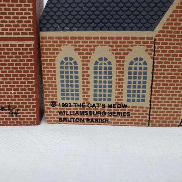 The Cats Meow Colonial Williamsburg Series Governors Palace and Bruton Parish - Picture 3 of 4